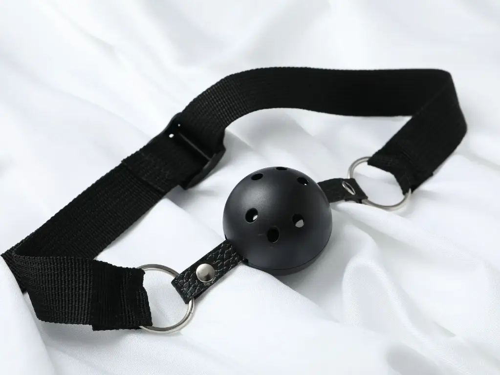 帶可調節帶的硅樹脂球口塞